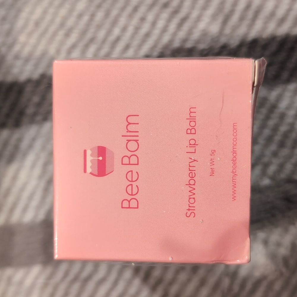 Strawberry Bee Balm Lip Balm Expires 12/14/2026
